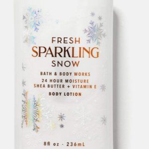 Fresh Sparkling Snow BBW lotion